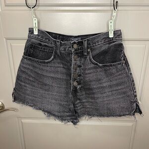Abercrombie and Fitch Black Denim Jeans Size 4
